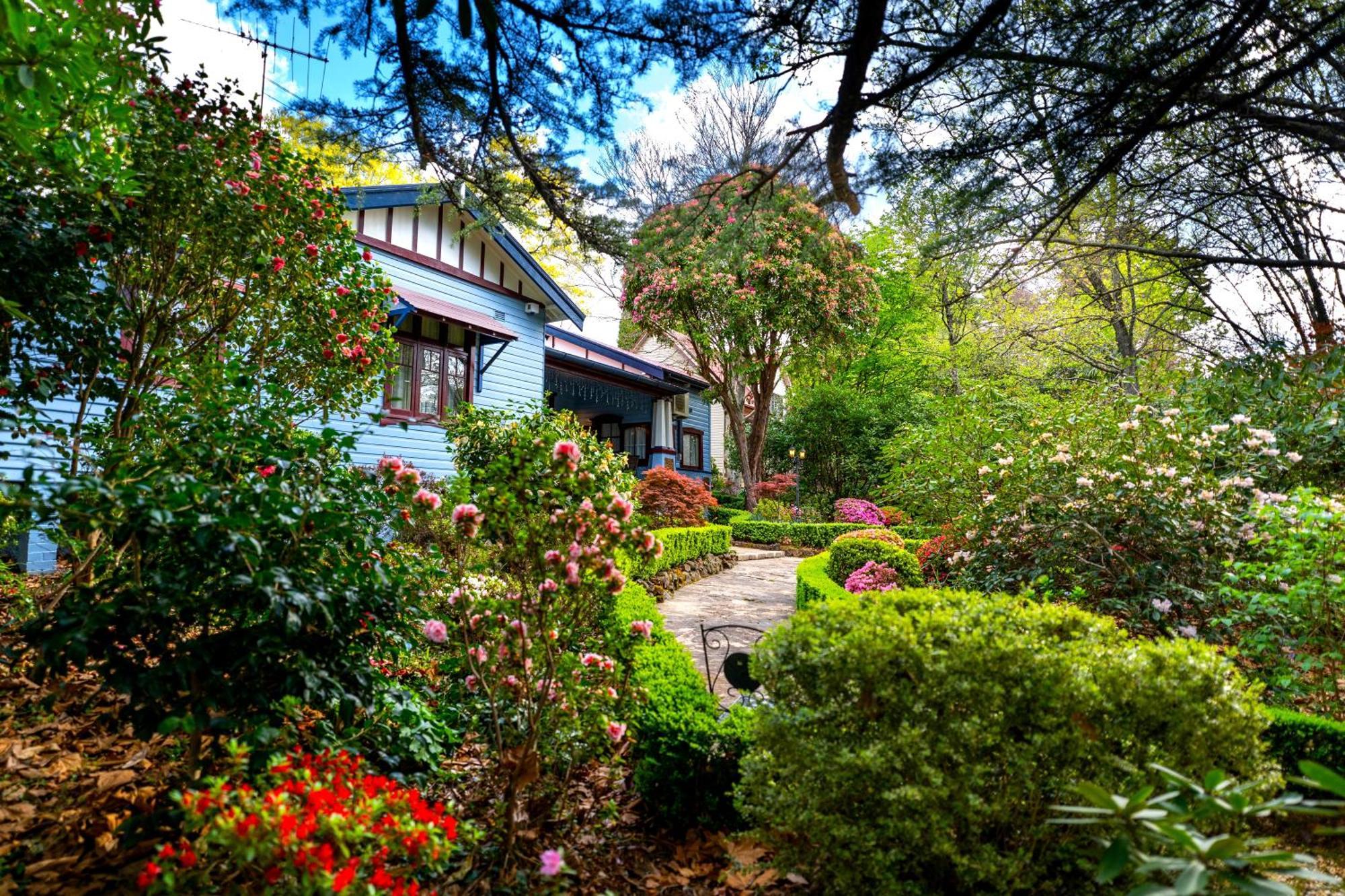 בלאקהית' Kubba Roonga Guesthouse - Boutique Luxury Spa Retreat & Gardens - Blue Mountains מראה חיצוני תמונה